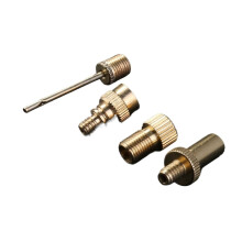 4pcs Bicycle Valve Adapter Set Presta to Schrader Dunlop Bike Pump Converter Universal Fit