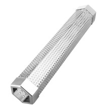 4Stk Bbq Rauchrohr Silber Zu Reinigen