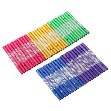 200Pièces Tubes En Métal Pour Carillons DIY Colorés Robustes