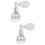 2Pièces Bouteilles Spray Highlighter Argentées Pour Mariage Et 7