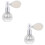 2Pièces Bouteilles Spray Highlighter Argentées Pour Mariage Et 6