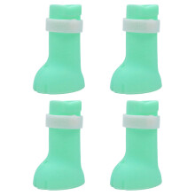 4Pièces Chaussures Chats Silicone Bottines Protège