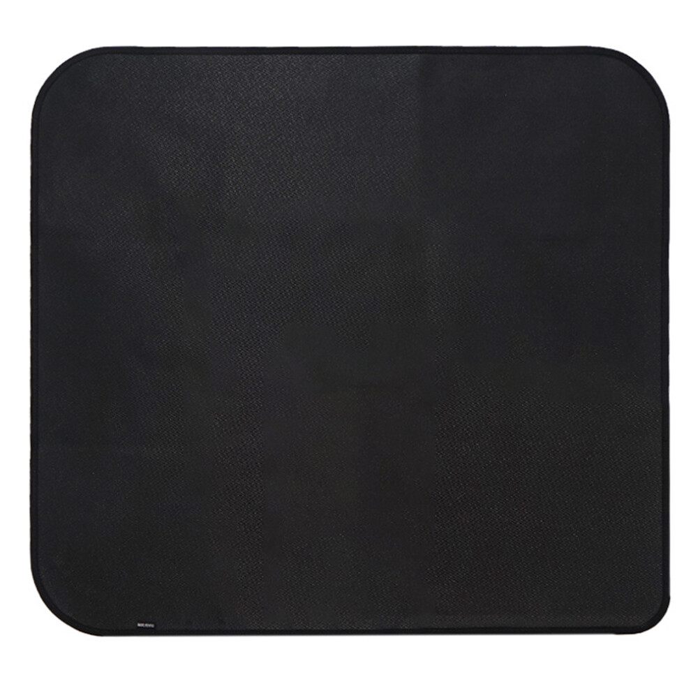 3Pcs Bbq Retardant Blanket Black Fireproof Mat Outdoor Insulation Pad 3632028591412