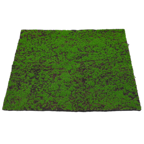 4Pcs Fake Moss Mat Green Artificial Turf Panel for DIY Crafting