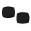 2Pièces Protection Housse Banc De Piano Élastique Couleur Unie Noire 4