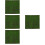 4Pcs Fake Moss Mat Green Artificial Turf Panel for DIY Crafting 7