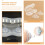 3Ensembles Coques Protectrices Transparentes En Silicone Pour Mamelons 8