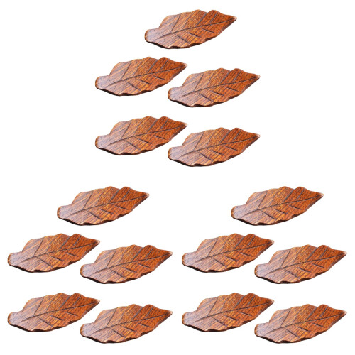 15Pièces Porte Ustensiles Bois Support Baguettes Fourchette 1