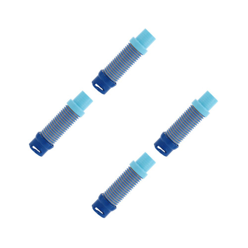 4Pcs Blue Pool Vacuum Hose Adapter Pe Eva Pool Pipe Connector Tool 2