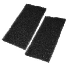 4Pcs Durable Black Automotive Sponge Filter for Car Air Conditioning