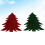 2 Pieces Cutlery Set Silverware Holder For Table Xmas Tree Holders 4
