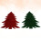 2 Pieces Cutlery Set Silverware Holder For Table Xmas Tree Holders 8