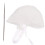 6 Sets Silicone Hair Highlights Needle Reusable Coloring Hat 1