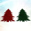 2 Pieces Cutlery Set Silverware Holder For Table Xmas Tree Holders 6
