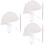 6 Sets Silicone Hair Highlights Needle Reusable Coloring Hat 7