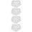 4Pcs White Plush Bear Doll Underpants Cloth Reusable Accessories 10