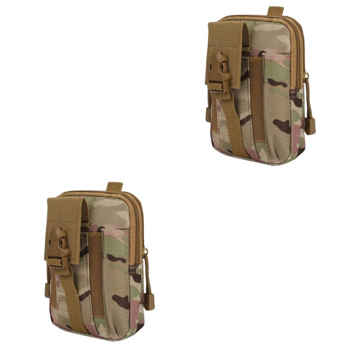 2pcs Pack Fanny Pack Portable Leggings Bag 2