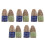 10Stk Nepal Seil-Räucherstäbchen Beige Für 5