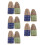 10Stk Nepal Seil-Räucherstäbchen Beige Für 8