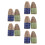 10Stk Nepal Seil-Räucherstäbchen Beige Für 6