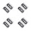 8Pcs Retro Plastic Empty Cassette Tape DIY Wall Decoration 5
