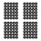200Pcs Rubber Washer Assortment Flat Gasket Kit for Faucet Replacement 5