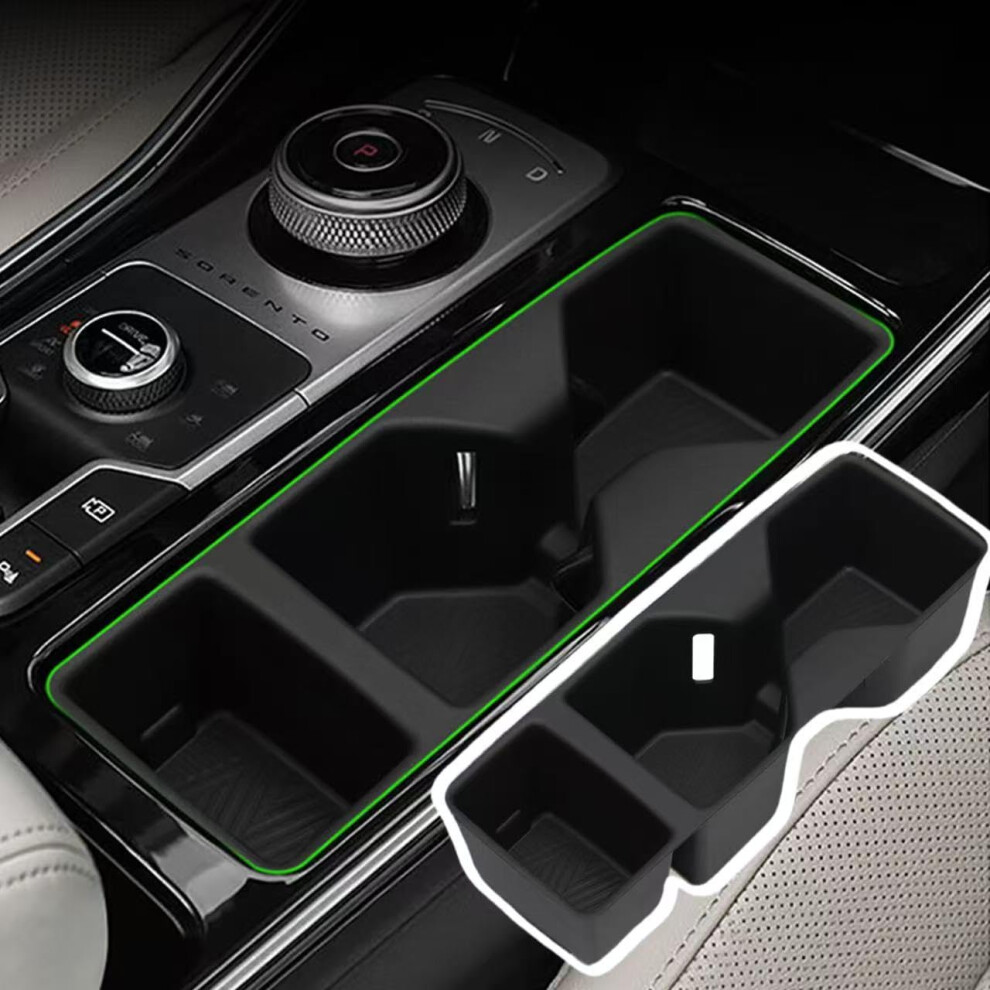 Cup Holder Insert Spillproof Silicone Center Console Organizer Replacement For Kia Sorento 20212025 9053599197096