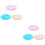 6Pcs Ergonomic Hamster Cushion Mats Warm Soft for Small Animals 6