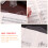 2Pcs Compact White Plastic Music Clip for Home Use Easy Sheet Holder 10