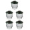5Pcs Beekeeping Protective Hat with Mesh Veil Lightweight Cotton Blend 7