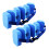 2Pcs Comfortable Foam Swim Belt Adjustable Waist Floatation Support 9