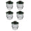 5Pcs Beekeeping Protective Hat with Mesh Veil Lightweight Cotton Blend 8
