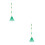 2Pcs Ergonomic Plastic Garden Rake Green Small Flexible Leaf Cleanup 5