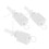 6 Pcs Diy Clockwork Wing Movement Mini Accessories For Plush Toys 3