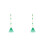 2Pcs Ergonomic Plastic Garden Rake Green Small Flexible Leaf Cleanup 7