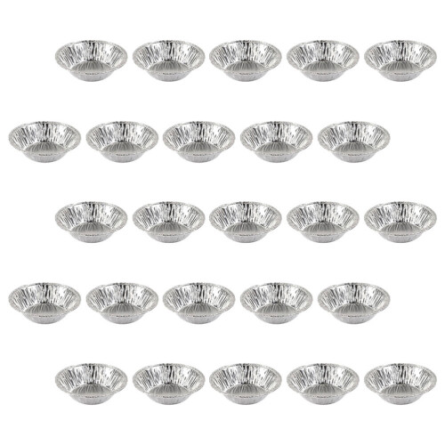2000Pcs Silver Foil Egg Tart Molds Disposable Baking Cups for Kitchen 1