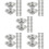 2000Pcs Silver Foil Egg Tart Molds Disposable Baking Cups for Kitchen 10