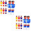 16 Pcs Table Football Figures Replacement Players Game Accessories 6