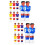 16 Pcs Table Football Figures Replacement Players Game Accessories 7