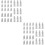 3000Pcs Knurled Silver Solid Rivets Fixed Fasteners 6