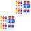 16 Pcs Table Football Figures Replacement Players Game Accessories 3
