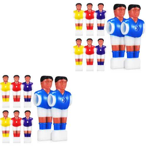 16 Pcs Table Football Figures Replacement Players Game Accessories 2