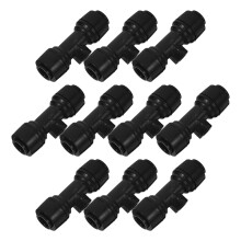 10St Misting Nozzles Van Kunststof Voor Buiten Spray Koelsysteem