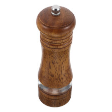 5Pcs Small Manual Pepper & Metal with Transparent Spice Jar