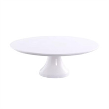 Ceramic Cake Stand with Leg, Elegant Dessert Display for Parties and Afternoon Tea