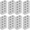 120Pcs Ceramic Mini Bricks Grey for Simulation Brick Models and Decor 6