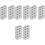 120Pcs Ceramic Mini Bricks Grey for Simulation Brick Models and Decor 4