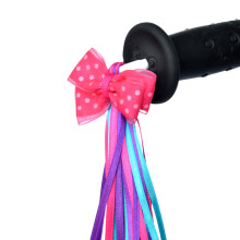 2 Pairs Children Bike Streamers Handlebar Ribbon For Kids Scooter
