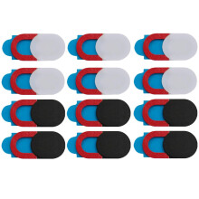 12Pcs Webcam Cover Ultra Thin Camera Privacy Shield for Laptop Phone Tablet Online Security