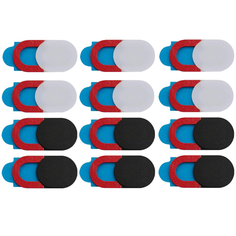 12Pcs Webcam Cover Ultra Thin Camera Privacy Shield For Laptop Phone Tablet Online Security 9053599198239